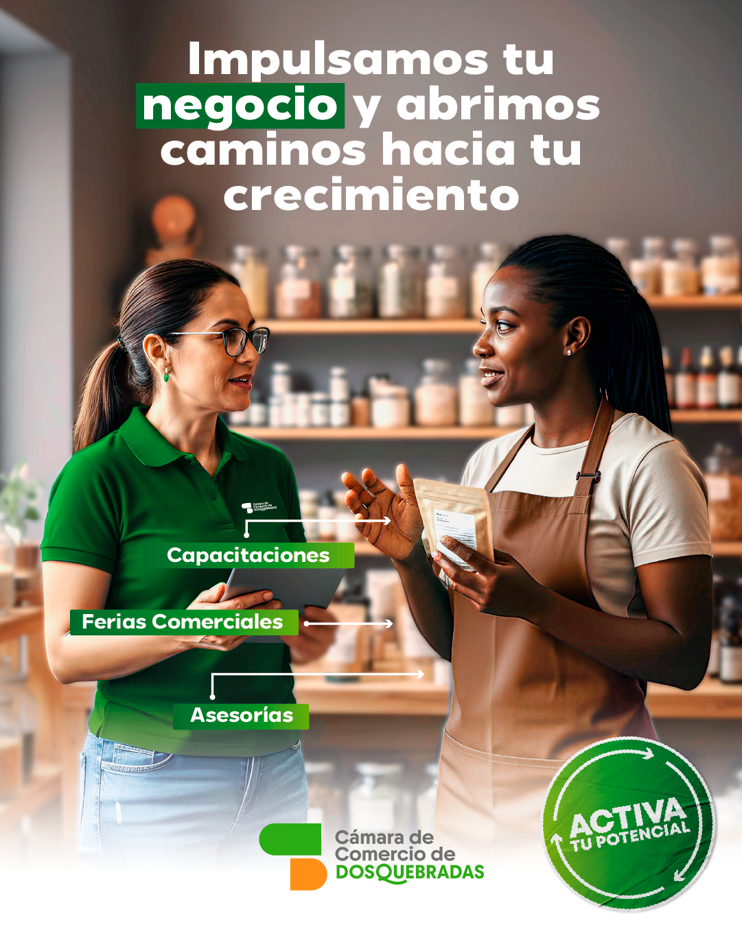 Personas en capacitación